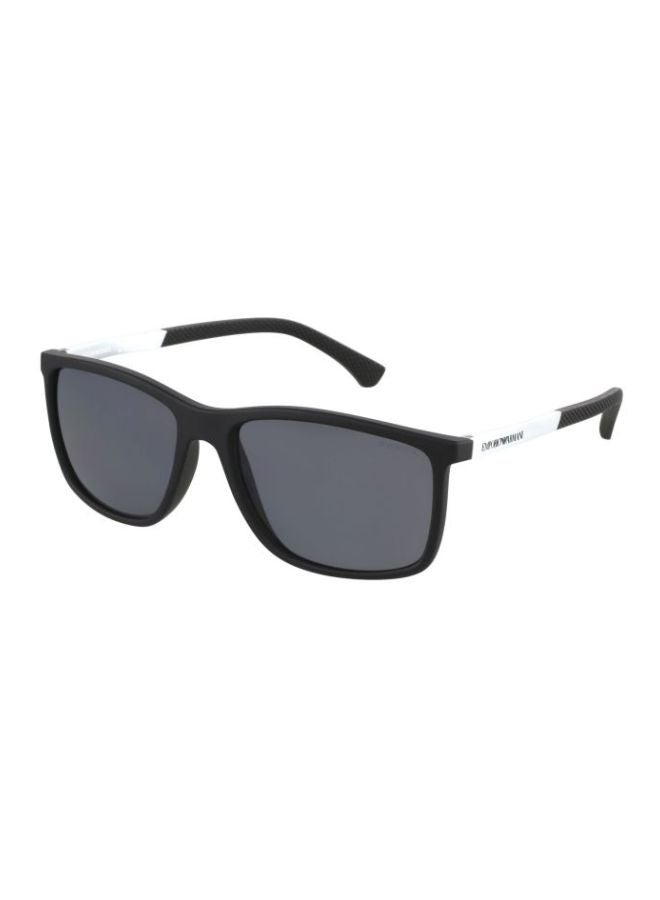 EMPORIO ARMANI Men Wayfarer Sunglasses - Lens Size: 58 mm - Image 2